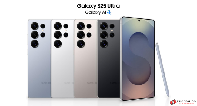 SAMSUNG Galaxy S25 Ultra – AI-Powered 256GB Smartphone